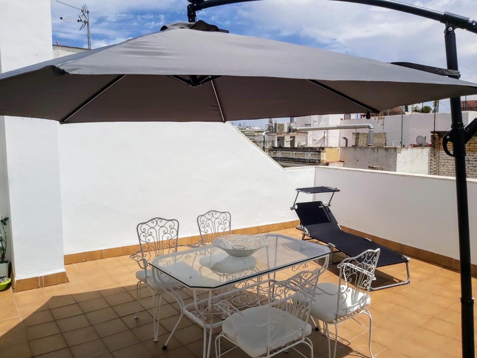 Apartament Triana Procurador Con Terraza Privada Sewilla Zewnętrze zdjęcie